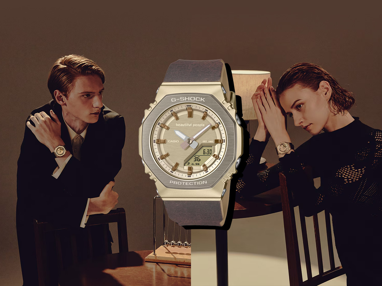 beautiful people G-SHOCK GM-S2110BP-5AJR ニュース:「G-ショック」と