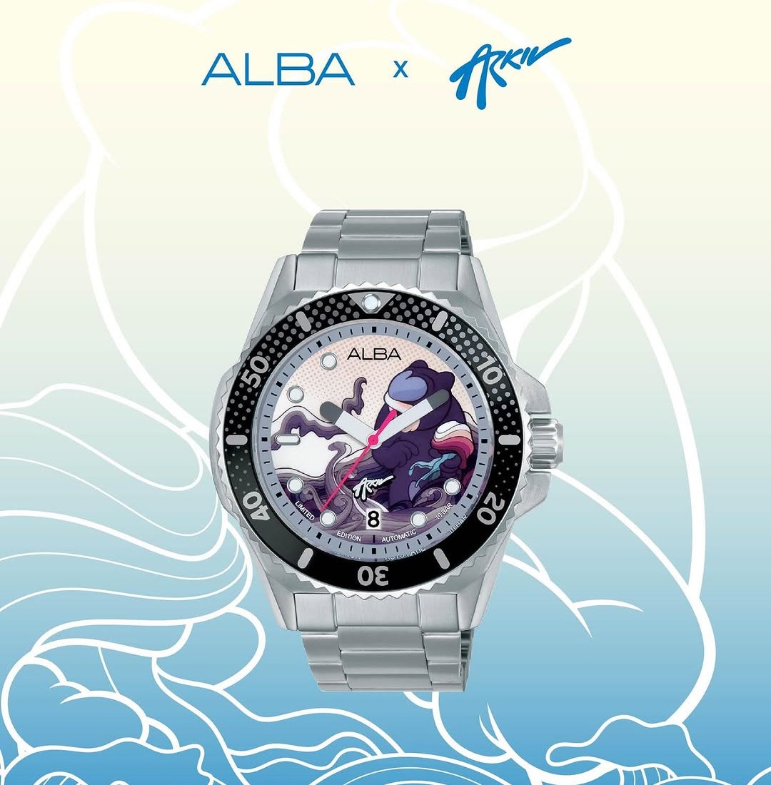 Alba x Arkiv “Sea Of Colour" Mechanical AU4079X1 Limited Edition