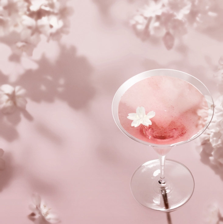 Minuman cocktail Sakura Aviation