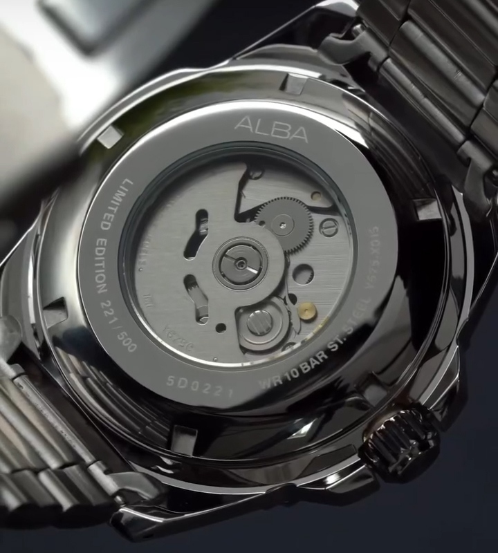 Caseback Alba x Arkiv “Sea Of Colour" Mechanical AU4079X1 Limited Edition