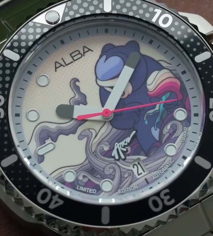 Dial Alba x Arkiv “Sea Of Colour" Mechanical AU4079X1 Limited Edition