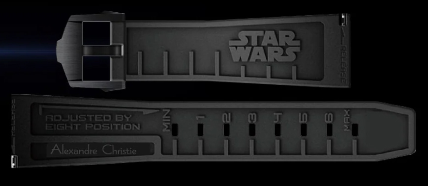 Strap pada Alexandre Christie x Star Wars AC 9205 MA RDS-1 Darth Star Edition