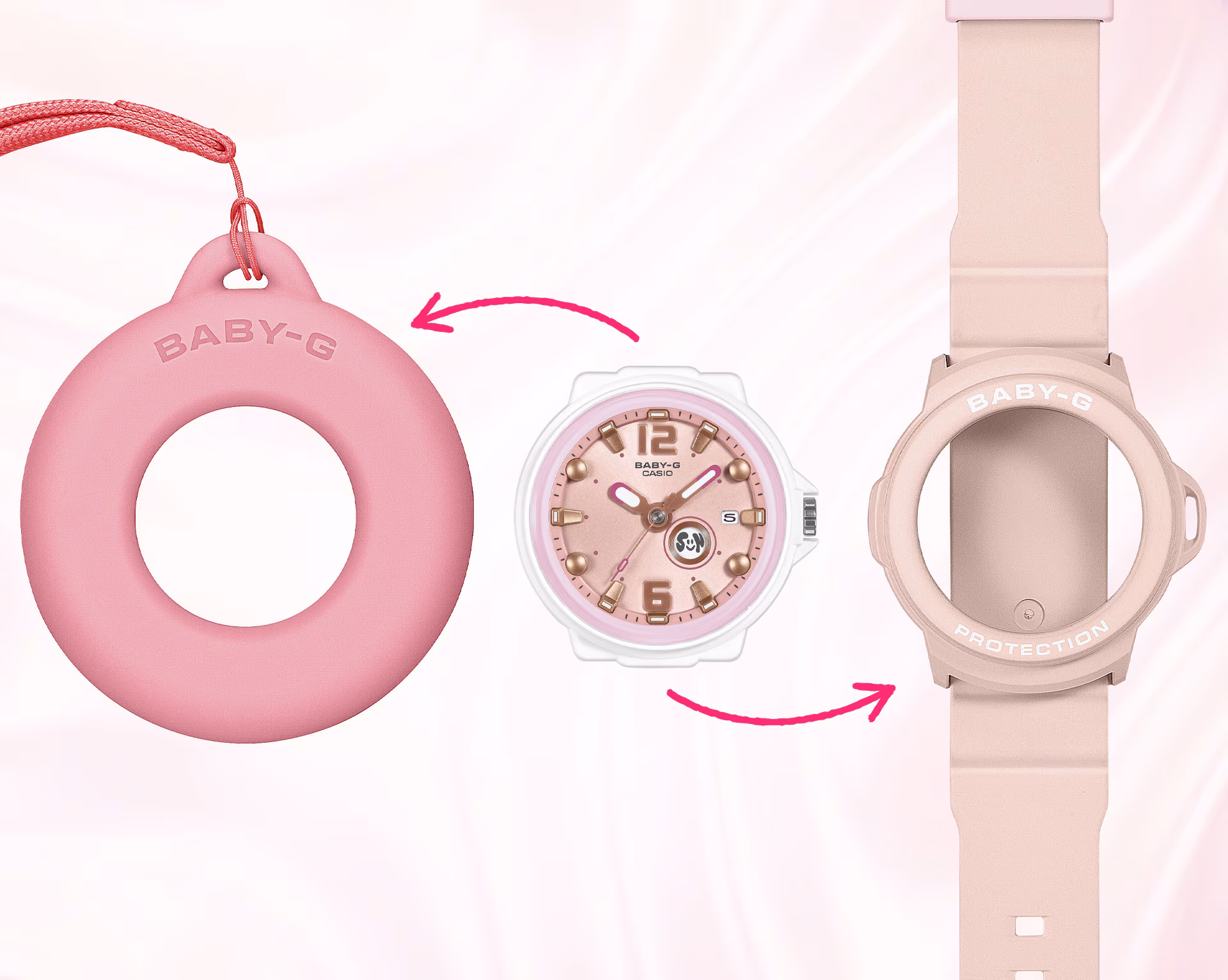 Dilengkapi watch holder 